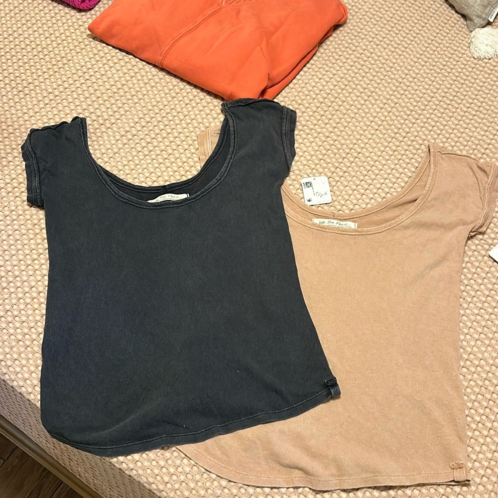 2 Free People Shirts NWT Size Small